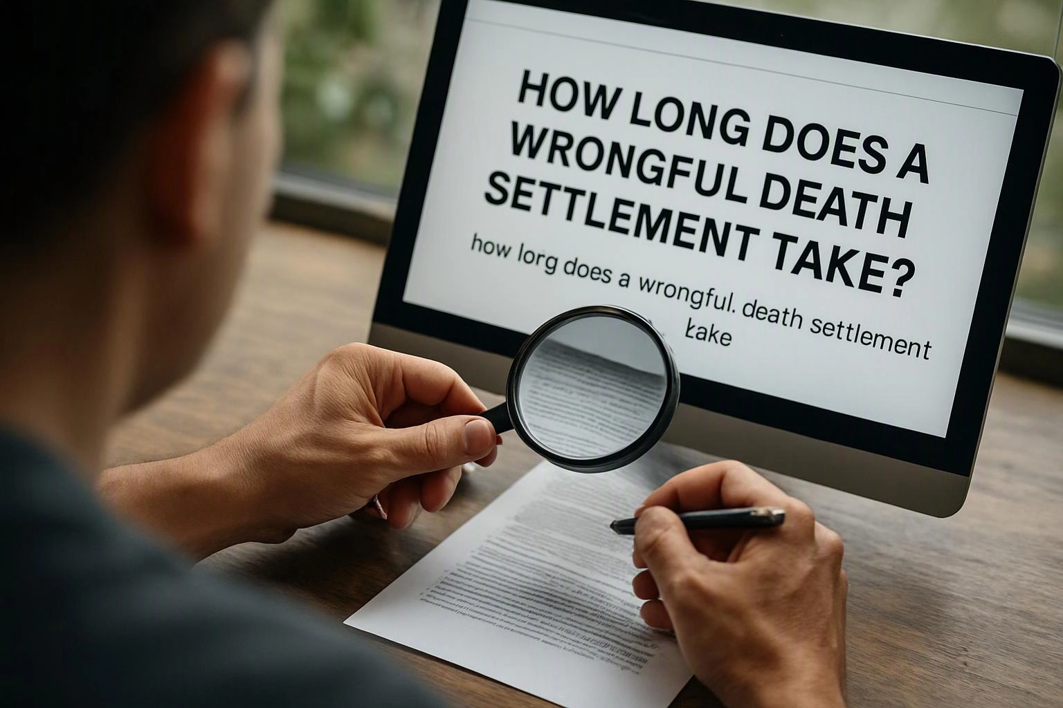 How Long Does a Wrongful Death Settlement Take?