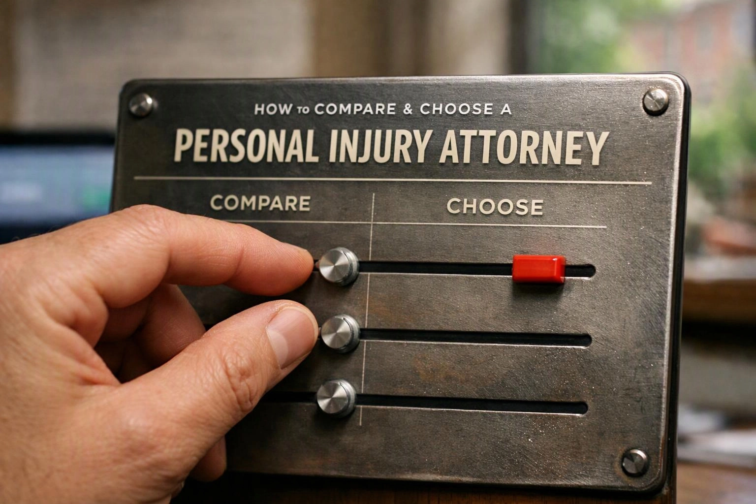 How to Compare and Choose a Personal Injury Attorney