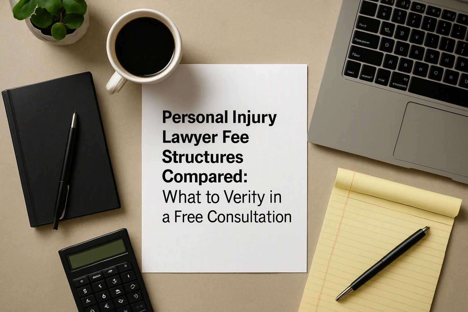 Personal Injury Lawyer Fee Structures Compared: What to Verify in a Free Consultation