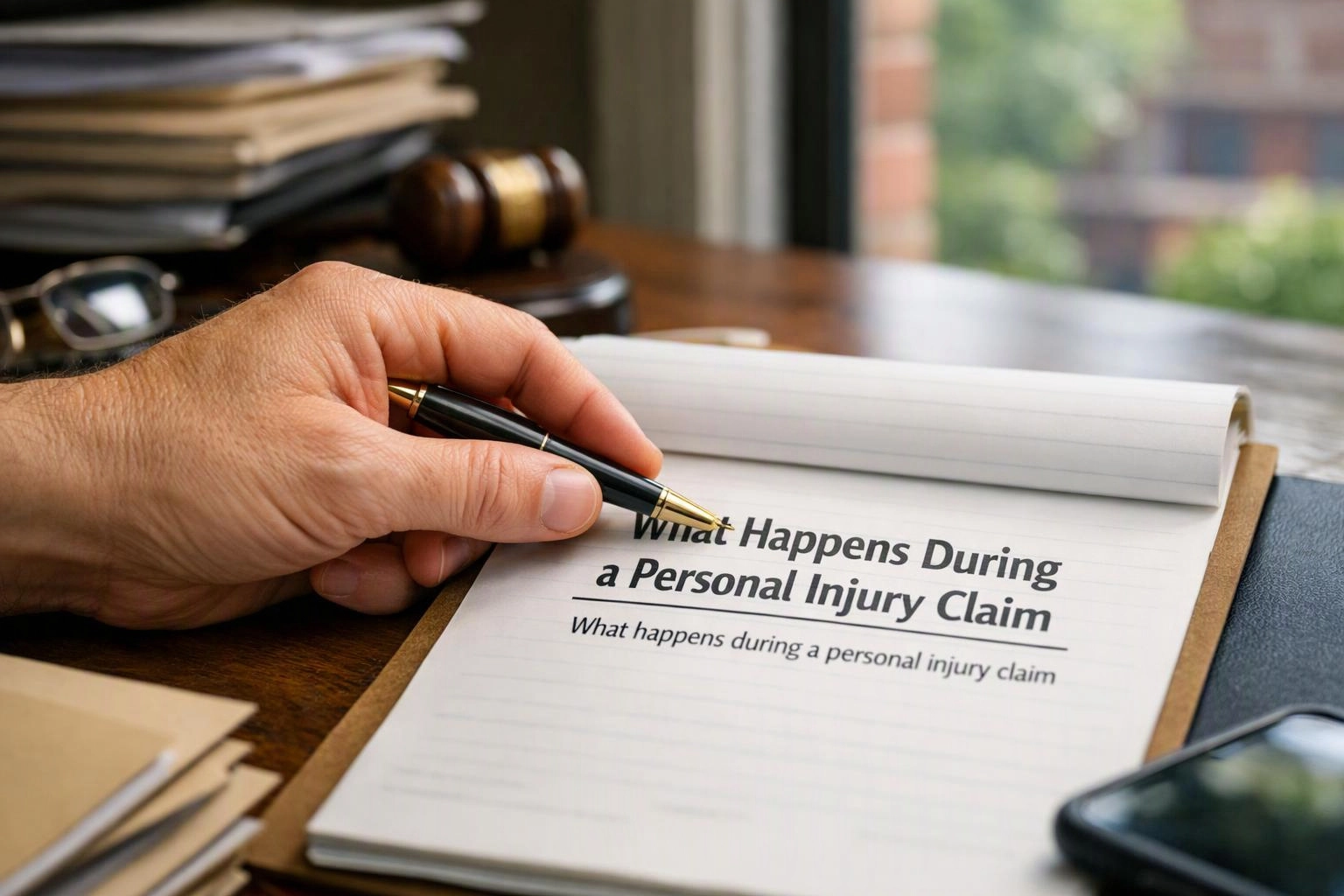 What Happens During a Personal Injury Claim