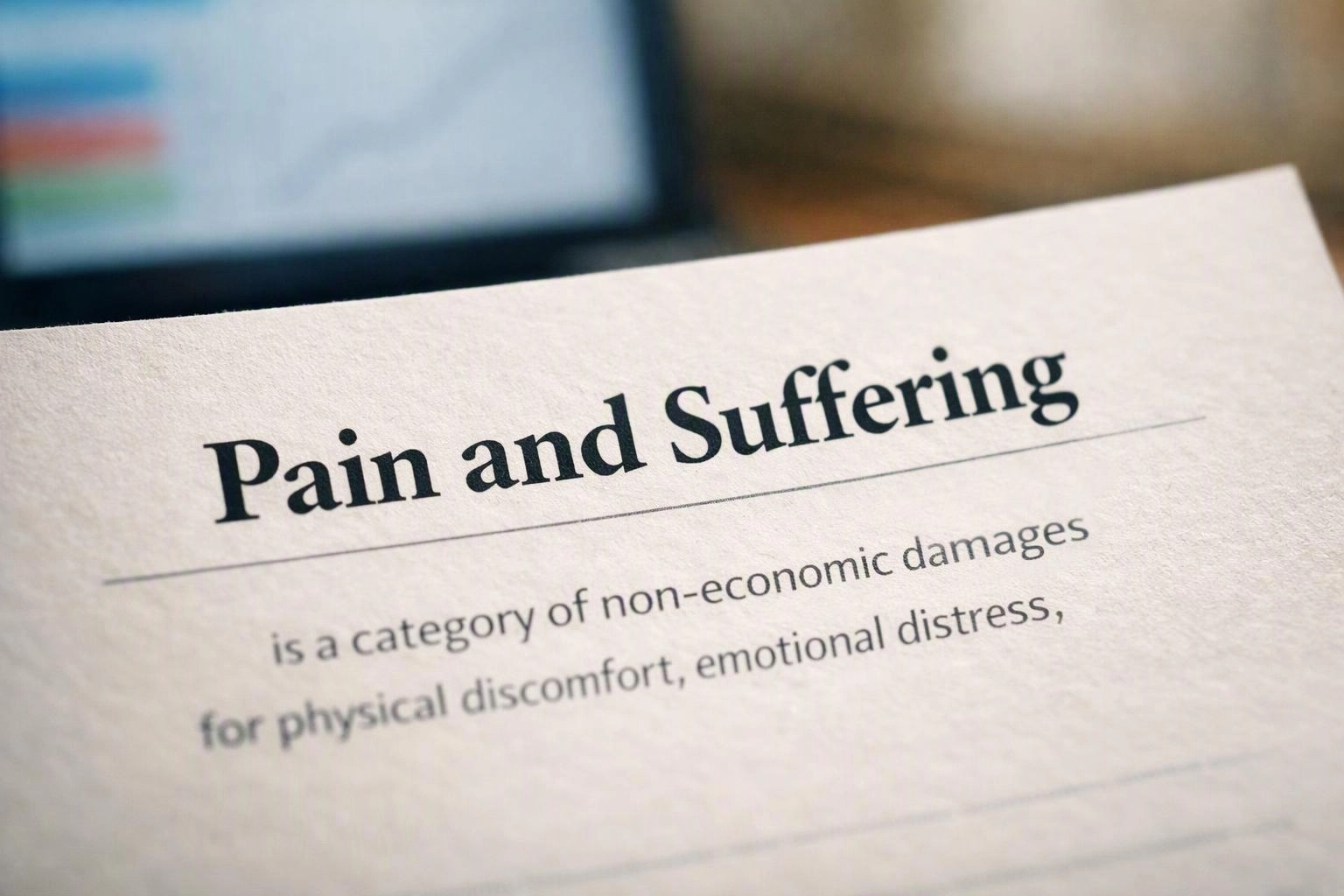 Pain and suffering