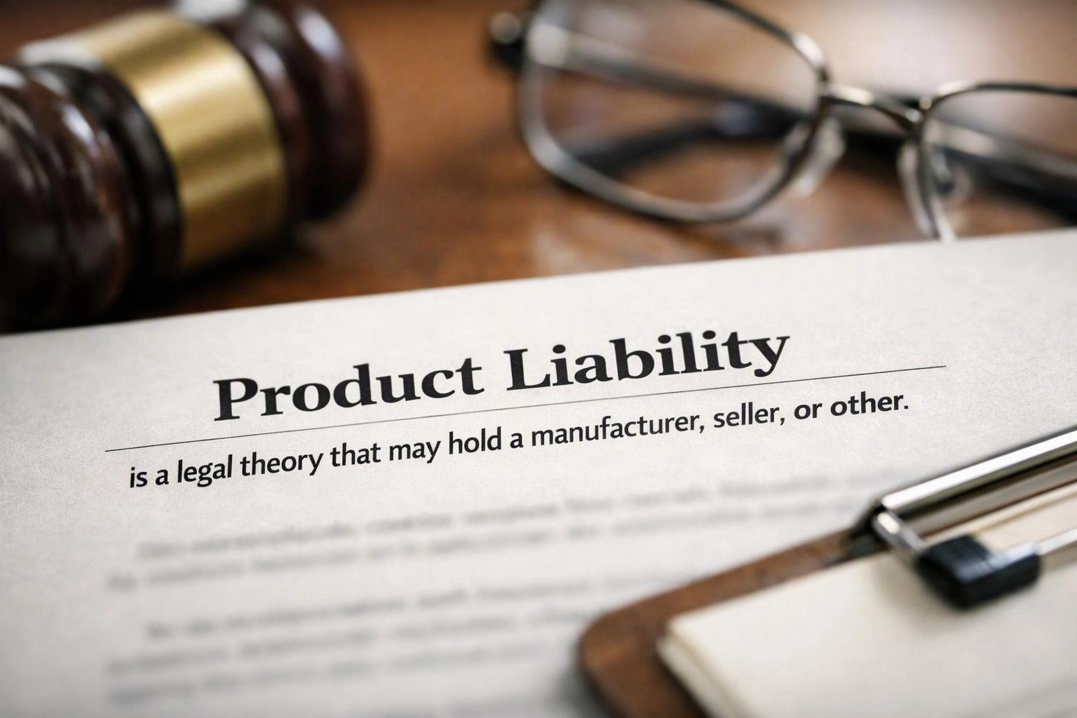 Product liability